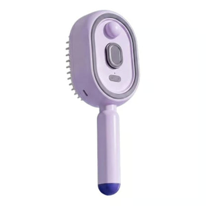 🌸💆‍♀️ Electric Spray Air Cushion Massage Comb | 💧 Nano-Mist (Essential Oil Compatible) -DW