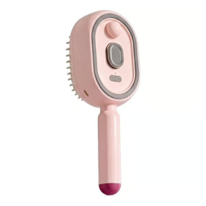 🌸💆‍♀️ Electric Spray Air Cushion Massage Comb | 💧 Nano-Mist (Essential Oil Compatible) -DW