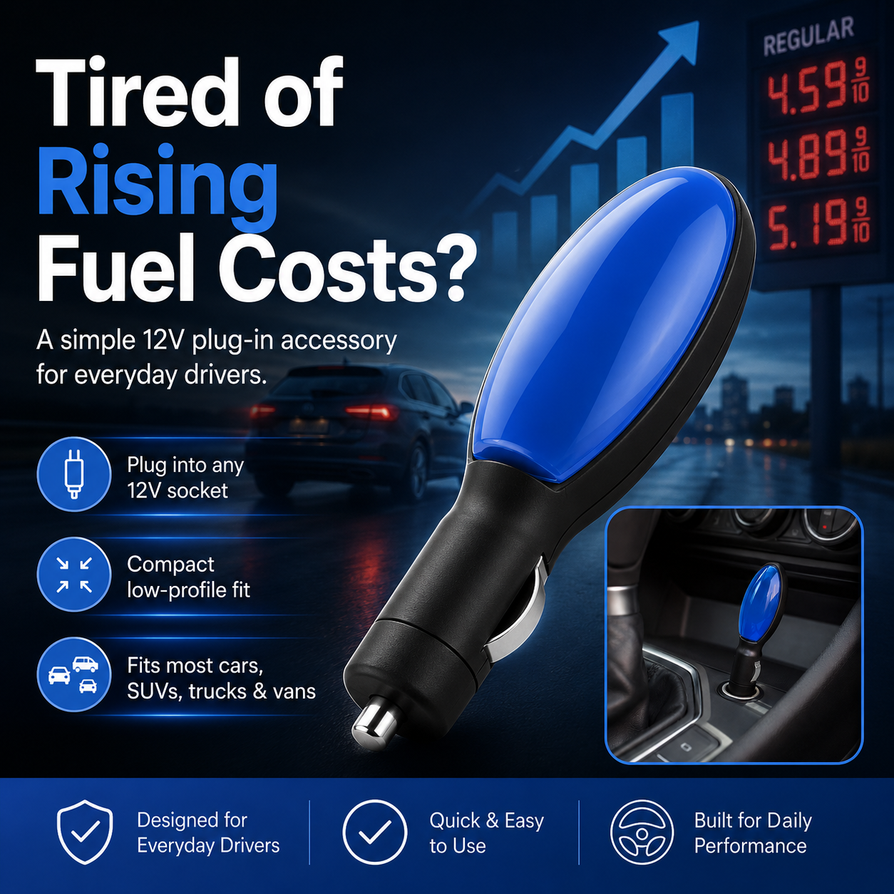 2026 New Smart Fuel Saver 🚗 Plug-and-Play & Save Up to 30%-Q1