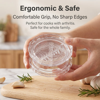 🎁Hot Sale Promotion 49% OFF🔥Manual Garlic Twister & Masher, Multi-Functional Mincer & Grinder for Garlic-QO