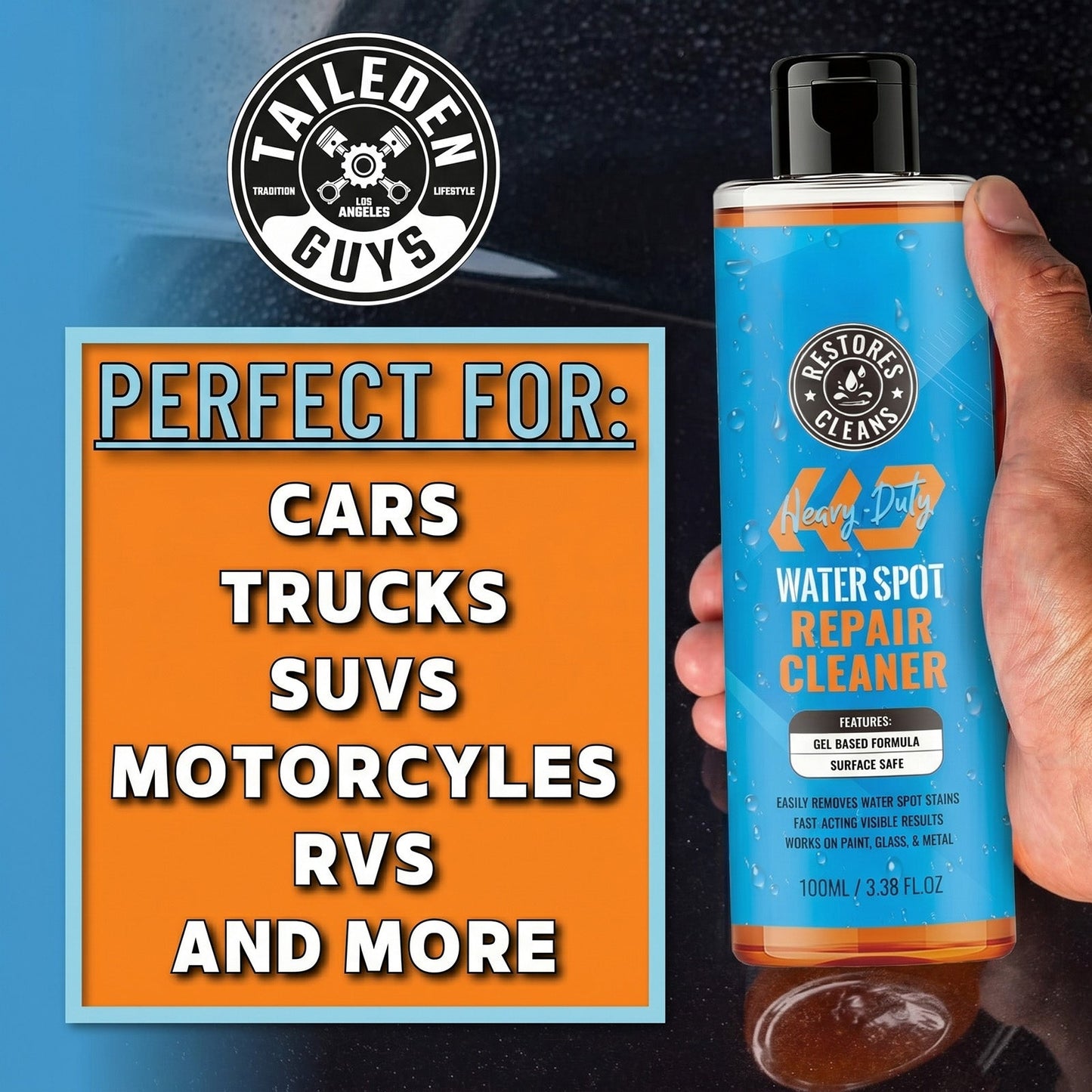 ⏰🔥LIMITED TIME 49% OFF! ✨ 🚗✨ Pro Water Spot Eraser Gel – Restore a Cleaner, Clearer Shine-FX