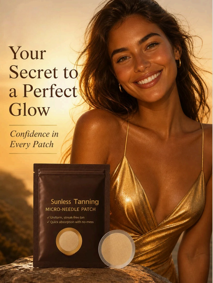 ☀️ Tanning Patch – Easy Self-Tanning Patch for a Natural Sun-Kissed Glow Without Sun Exposure -FX