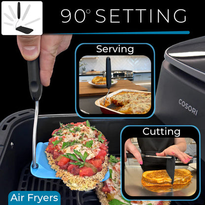 🍳Angle-Adjustable Spatula Spoon – Easy Flip & Serve Cooking Tool - DW