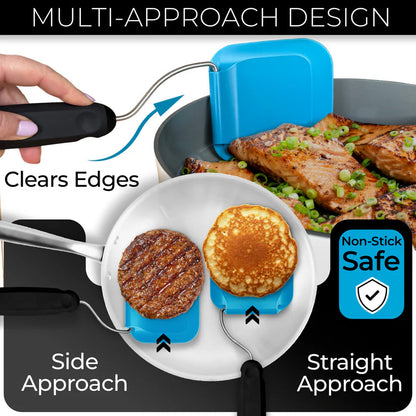 🍳Angle-Adjustable Spatula Spoon – Easy Flip & Serve Cooking Tool - DW