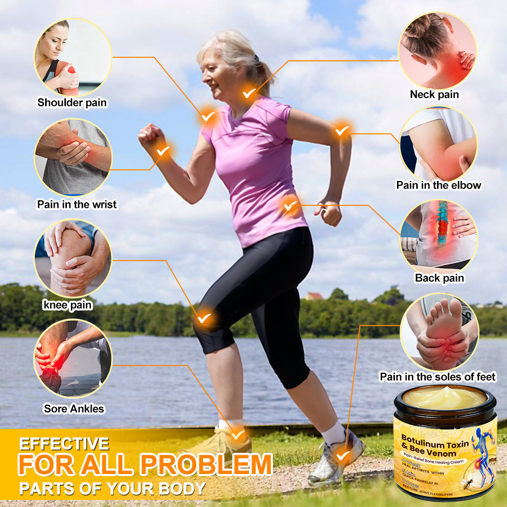Botulinum Toxin & Bee Venom Pain-Relief Bone Healing Cream -QO