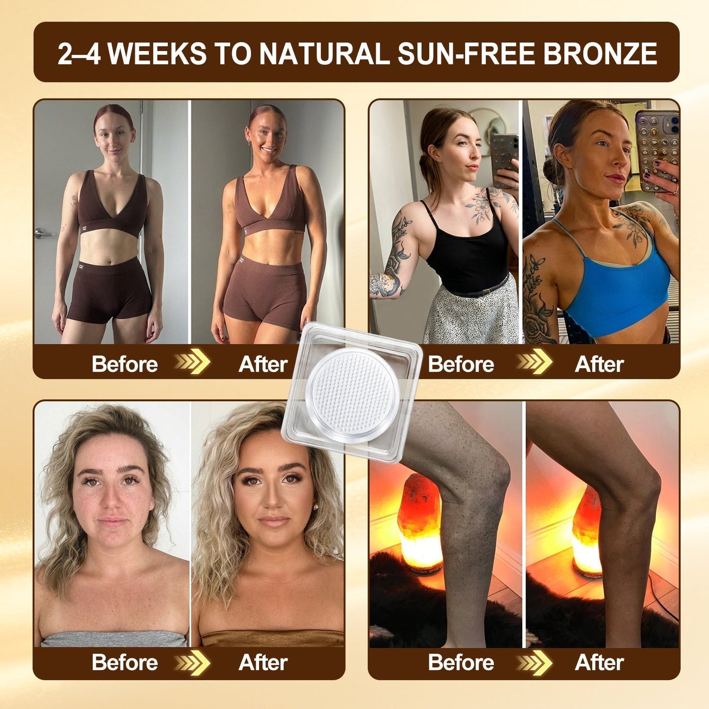 ☀️𝐒𝐮𝐧𝐥𝐞𝐬𝐬 𝐈𝐧𝐬𝐭𝐚𝐧𝐭 𝐁𝐫𝐨𝐧𝐳𝐞 𝐓𝐚𝐧𝐧𝐢𝐧𝐠 𝐌𝐢𝐜𝐫𝐨𝐧𝐞𝐞𝐝𝐥𝐞 𝐏𝐚𝐭𝐜𝐡 us 𝐕𝐢𝐬𝐢𝐛𝐥𝐞 𝐁𝐫𝐨𝐧𝐳𝐞 𝐆𝐥𝐨𝐰 𝐢𝐧 𝟕 𝐃𝐚𝐲𝐬-FX