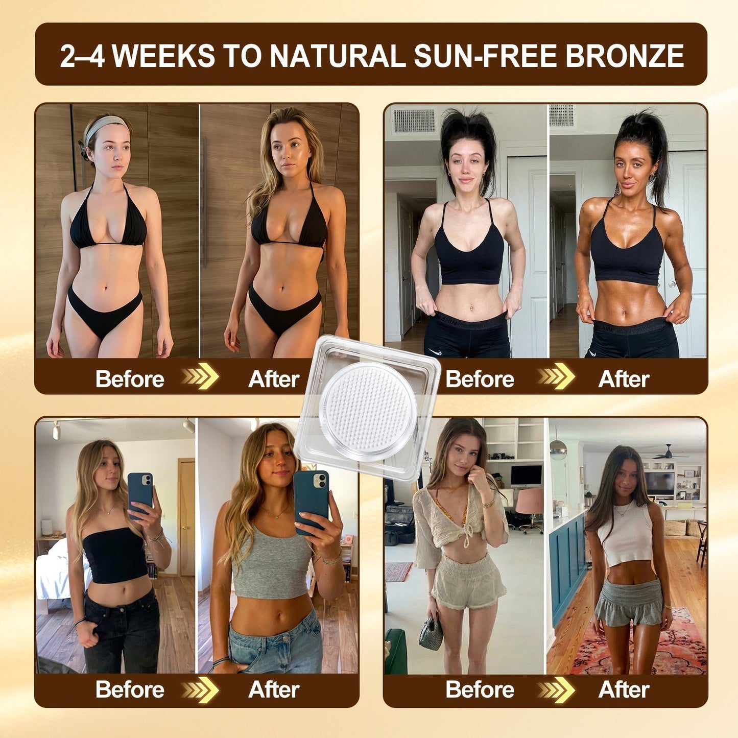 ☀️𝐒𝐮𝐧𝐥𝐞𝐬𝐬 𝐈𝐧𝐬𝐭𝐚𝐧𝐭 𝐁𝐫𝐨𝐧𝐳𝐞 𝐓𝐚𝐧𝐧𝐢𝐧𝐠 𝐌𝐢𝐜𝐫𝐨𝐧𝐞𝐞𝐝𝐥𝐞 𝐏𝐚𝐭𝐜𝐡 us 𝐕𝐢𝐬𝐢𝐛𝐥𝐞 𝐁𝐫𝐨𝐧𝐳𝐞 𝐆𝐥𝐨𝐰 𝐢𝐧 𝟕 𝐃𝐚𝐲𝐬-FX