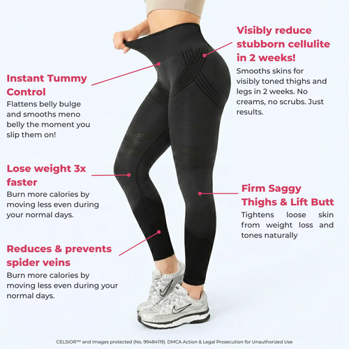 High Waisted And Hip Lifting Yoga Elastic Quick Drying Tight Pants ⭐-QO