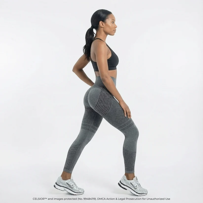 High Waisted And Hip Lifting Yoga Elastic Quick Drying Tight Pants ⭐-QO
