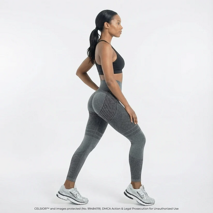 High Waisted And Hip Lifting Yoga Elastic Quick Drying Tight Pants ⭐-QO