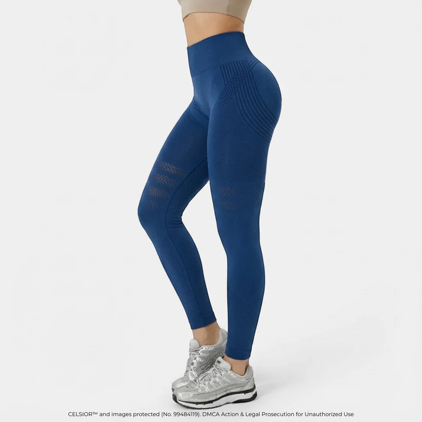 High Waisted And Hip Lifting Yoga Elastic Quick Drying Tight Pants ⭐-QO