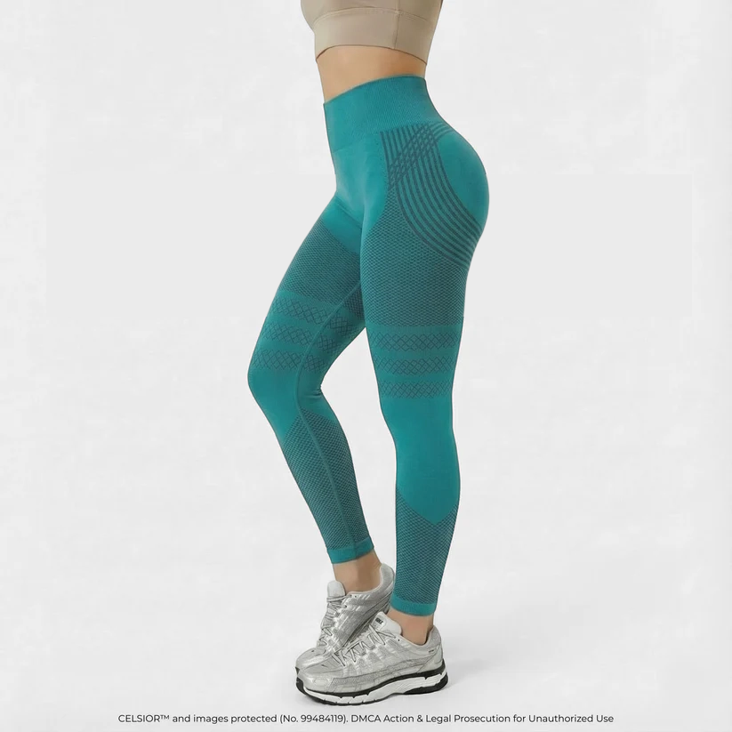 High Waisted And Hip Lifting Yoga Elastic Quick Drying Tight Pants ⭐-QO