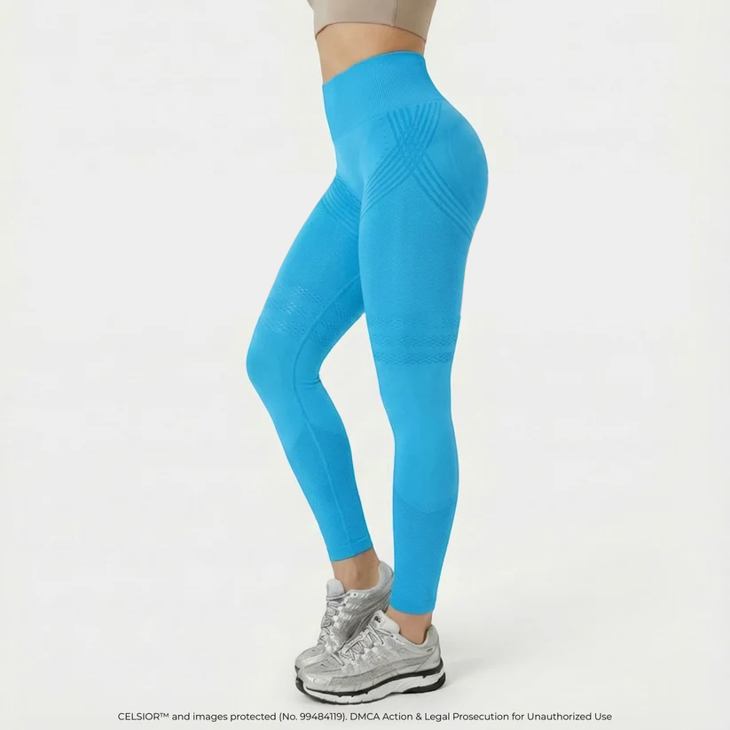 High Waisted And Hip Lifting Yoga Elastic Quick Drying Tight Pants ⭐-QO