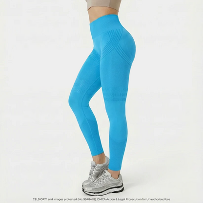 High Waisted And Hip Lifting Yoga Elastic Quick Drying Tight Pants ⭐-QO