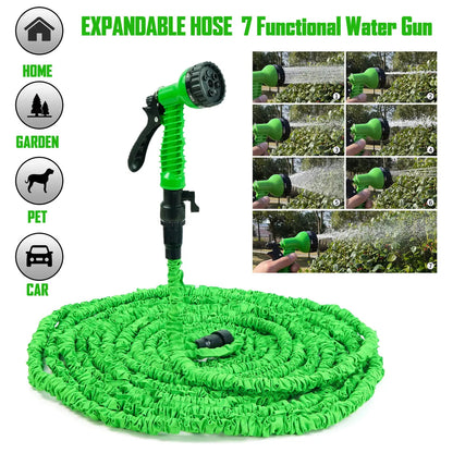 💦 Multi-Purpose High-Pressure Water Gun | Green outdoor water spray tool | Watering and Cleaning - DW