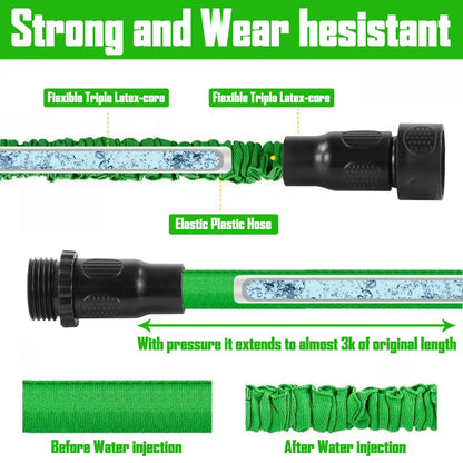 💦 Multi-Purpose High-Pressure Water Gun | Green outdoor water spray tool | Watering and Cleaning - DW