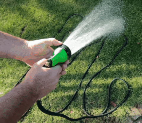 💦 Multi-Purpose High-Pressure Water Gun | Green outdoor water spray tool | Watering and Cleaning - DW