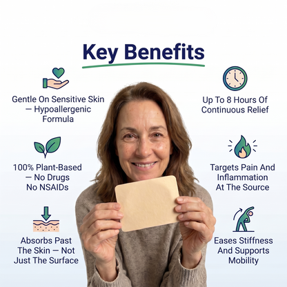 🌿 Joint Relief Patch ✨ – Comfortable Daily Support 💖 for Everyday Mobility-QR