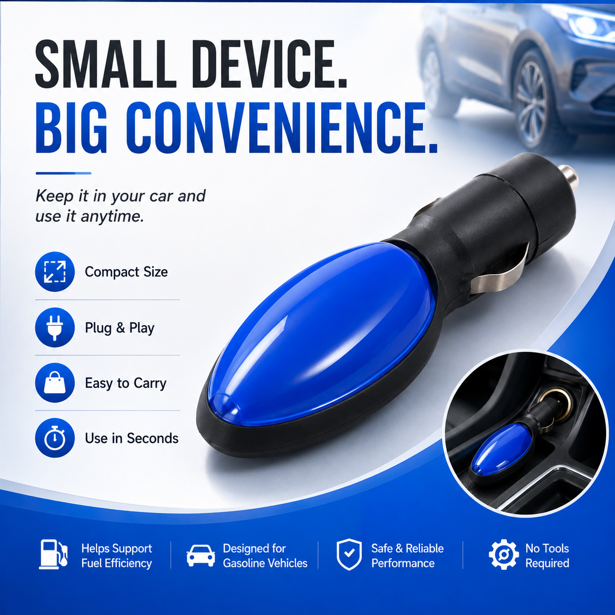 2026 New Smart Fuel Saver 🚗 Plug-and-Play & Save Up to 30%-Q1