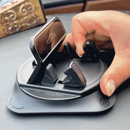 Car phone holder 360 degree rotation, suitablefor car navigation in-car dashboard-QO