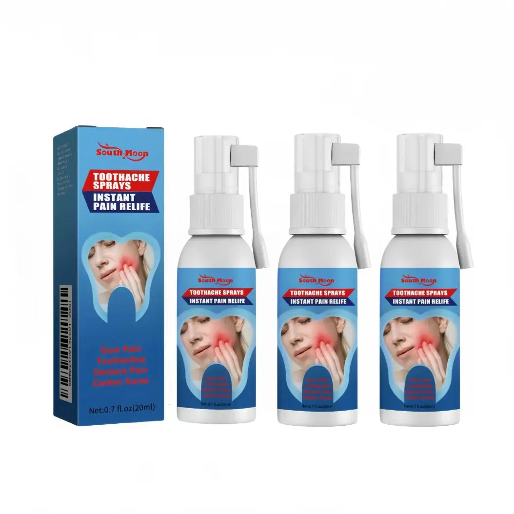 🛒50% OFF🔥-🌿 South Moon Toothache Spray – Instant Pain Relief, Natural & Gentle-QE