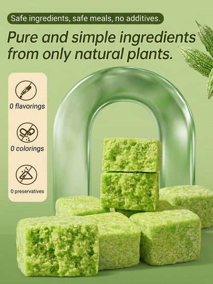 🌿🥧 Soft Bitter Melon Pie – 💖Delicate Sugar-Free Cake Pastry for a Light & Enjoyable Snack Experience -FX
