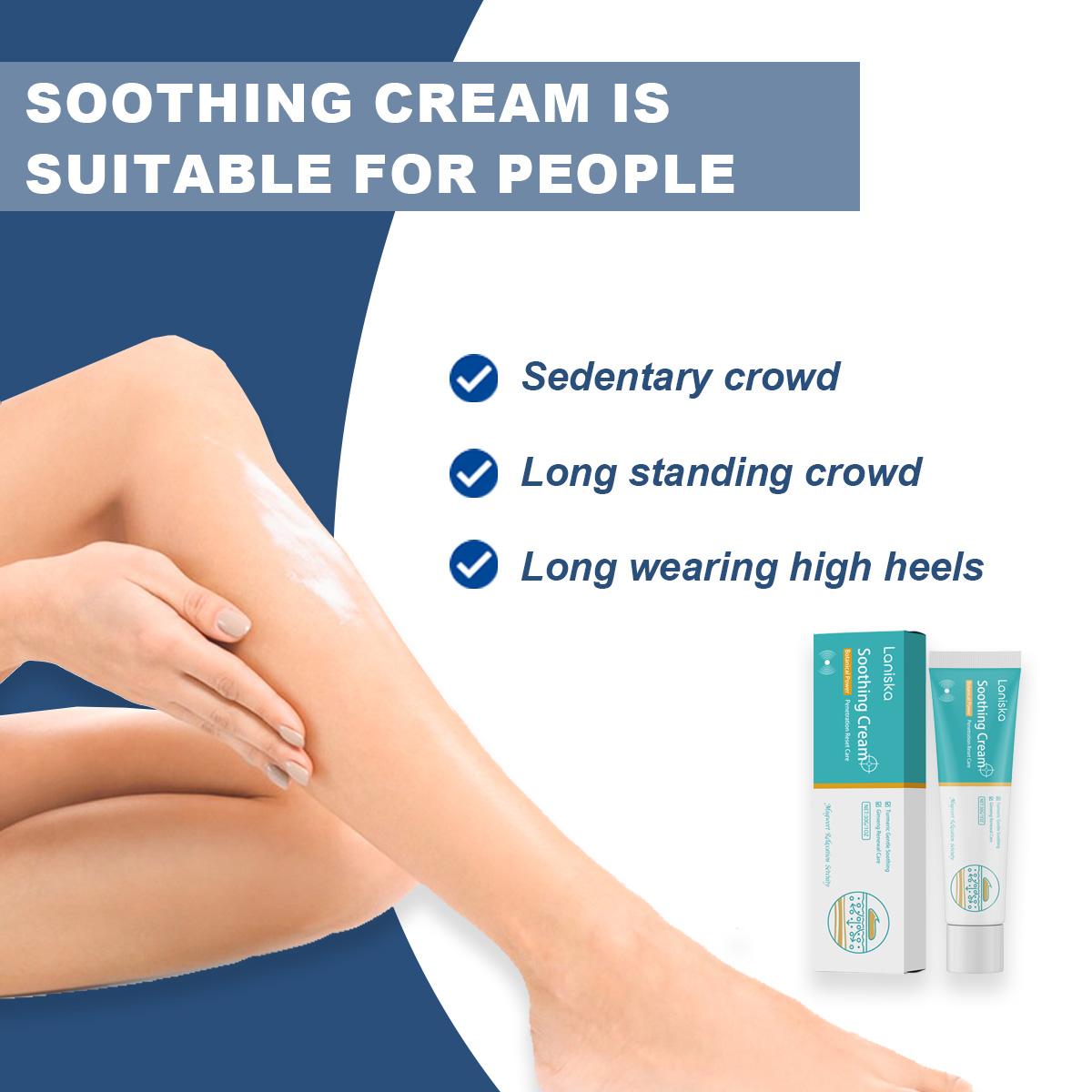 🌿 Laniska Soothing Cream – Natural Leg Relief for Tired, Swollen, and Aching Legs-QE