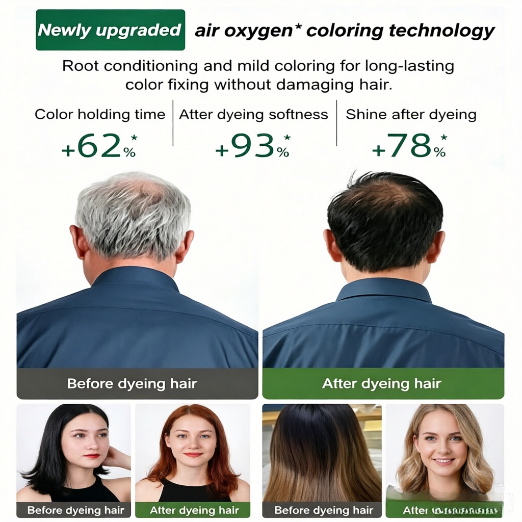 🔥Fruit Essence Hair Dyeing Comb - QO