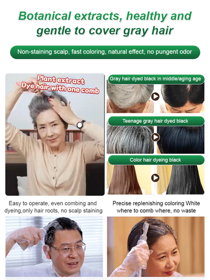 🔥Fruit Essence Hair Dyeing Comb - QO