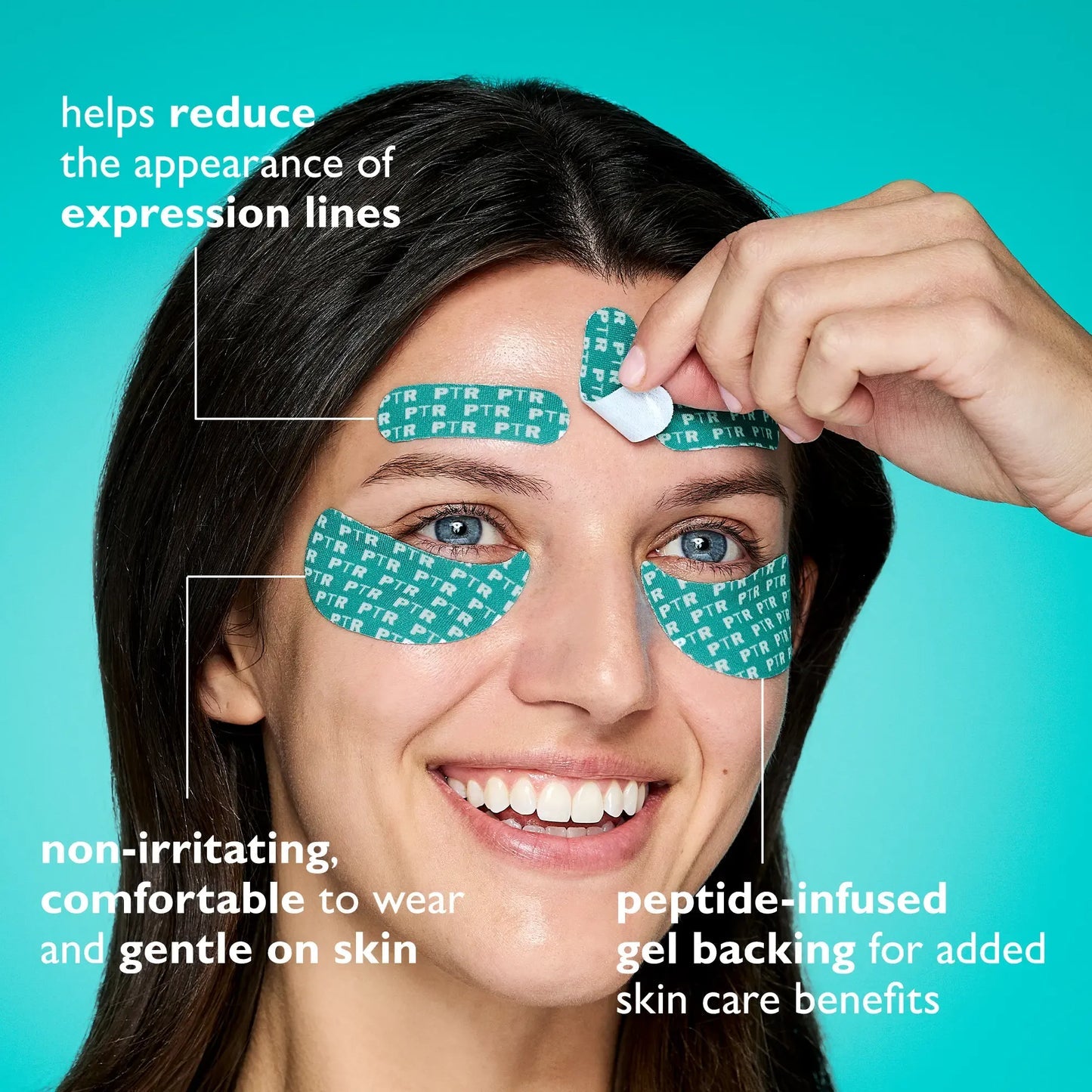 [NEW] Peter Thomas Roth Peptide Skinjection Peptide Infused Face + Eye Tape -QO