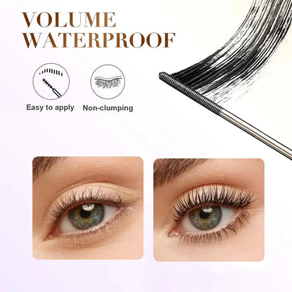 Lengthening And Curling Long-lasting Mascara, Waterproof & Sweatproof -QO