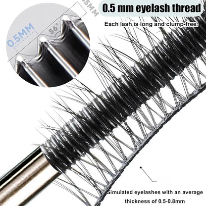 Lengthening And Curling Long-lasting Mascara, Waterproof & Sweatproof -QO