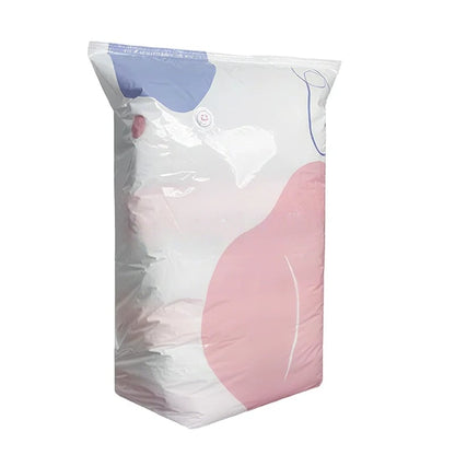 No-Pump 🧳 Large Vacuum Storage Compression Bags ✨ – Space-Saving Solution 🏡 for Clothes 👕 & Bedding-QR