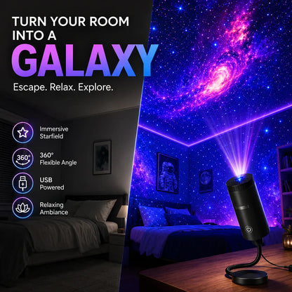 ⏰Last day Promotion 🔥-Night Light Projector - Smart Holographic Star Projector-QO