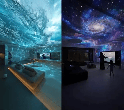 ⏰Last day Promotion 🔥-Night Light Projector - Smart Holographic Star Projector-QO