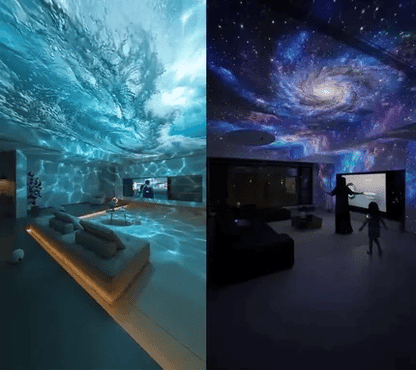⏰Last day Promotion 🔥-Night Light Projector - Smart Holographic Star Projector-QO