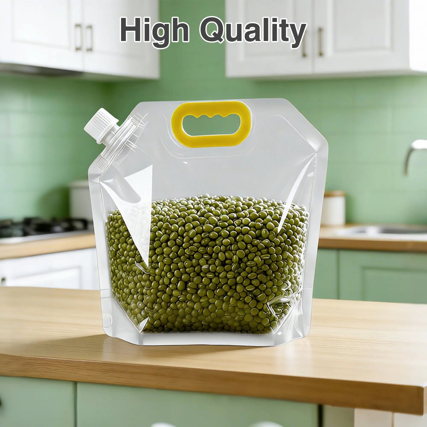 ✨ Multi-Purpose Kitchen Storage Bags 🏡 – Reusable ♻️ Leak-Proof 💧 Fresh-Keeping Food Organizer 🥗👜-QR