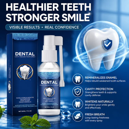 🦷✨ Dental Cavity Healing Tooth Spray – Fresh Breath & Daily Smile Care-QO