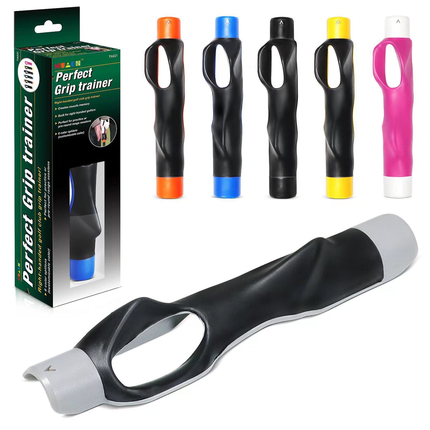 🏌️ Golf Grip Hand Position Corrector | A simple golf club grip training aid designed to help guide hand placement during practice - DW
