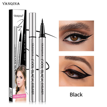 Long-lasting eyeliner -lightweight, waterproof,vegan,cruelty-free,24-hour smooth application-QE