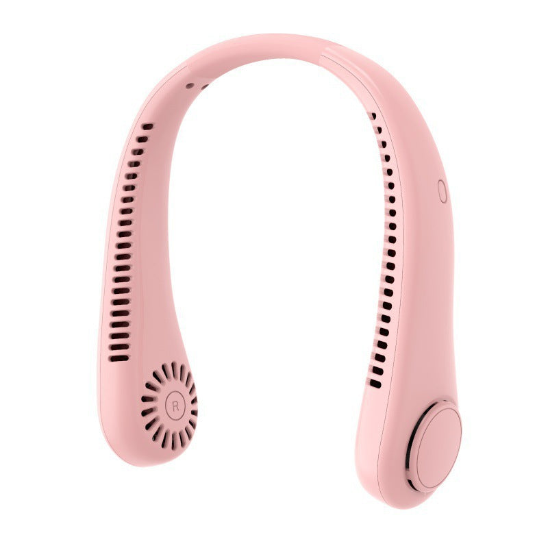 ⚡ 49% OFF Today – ❄️ Stay Cool Anywhere – New Portable Neck Fan | Hands-Free • Lightweight • USB Rechargeable-QO