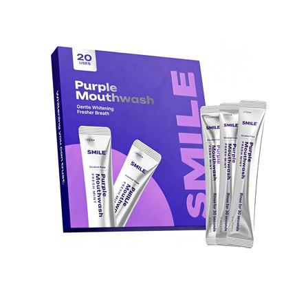 💜 Purple Mouthwash | Fresh Breath & Brilliant Smile ✨-QO