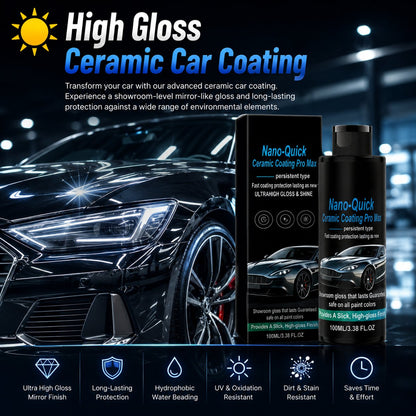🚗 🚗 Car Nano Ceramic Coating Agent-💧 Spray. Wipe. Protect for Months-Q1