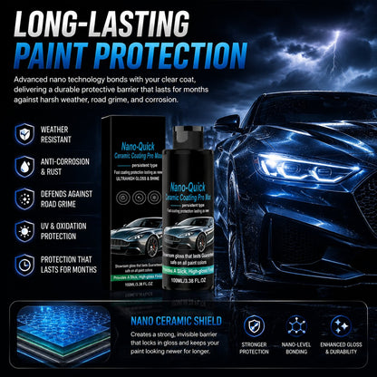 🚗 🚗 Car Nano Ceramic Coating Agent-💧 Spray. Wipe. Protect for Months-Q1