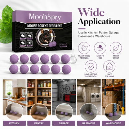 🐭 Rodent Repellent Balls – Natural-Inspired Home & Kitchen Protection - DW
