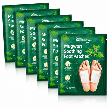 🌙 Mugwort Soothing Foot Patches-Relax. Repair. Rest Deeply.-Q1
