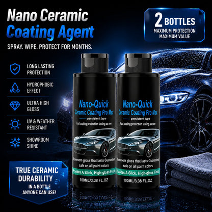 🚗 🚗 Car Nano Ceramic Coating Agent-💧 Spray. Wipe. Protect for Months-Q1