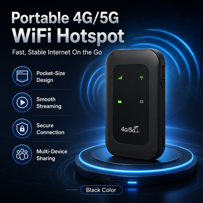 🚗 Portable Car WiFi Hotspot – Plug & Connect Mobile Internet for Travel, Work & Road Trips 📶-DW