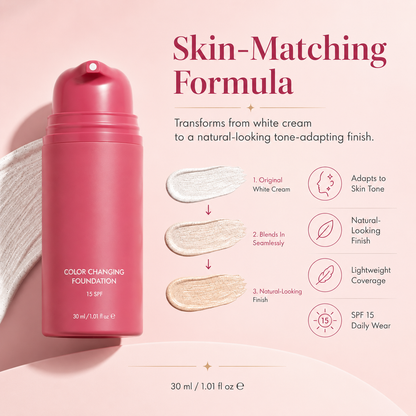 🌡️ Natural Shade Temperature-Adjusting Foundation -DW