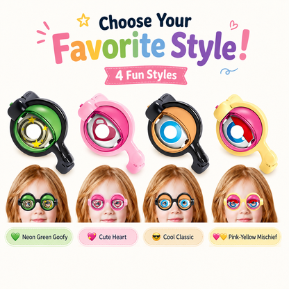😎🎉 Funny Goofy Party Glasses – Creative Novelty Eyewear for Photos & Costume Fun -DW